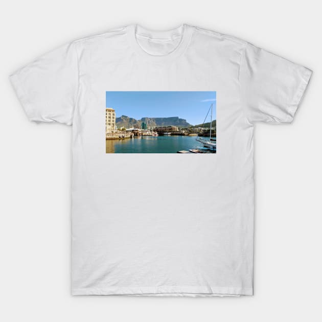 Table Mountain - Cape Town T-Shirt by zealology